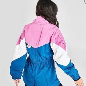 women's nike sportswear woven long track jacket